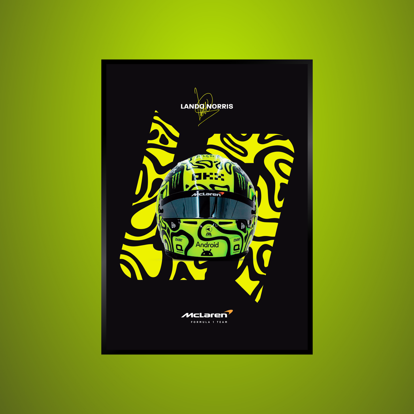 F1 Norris poster