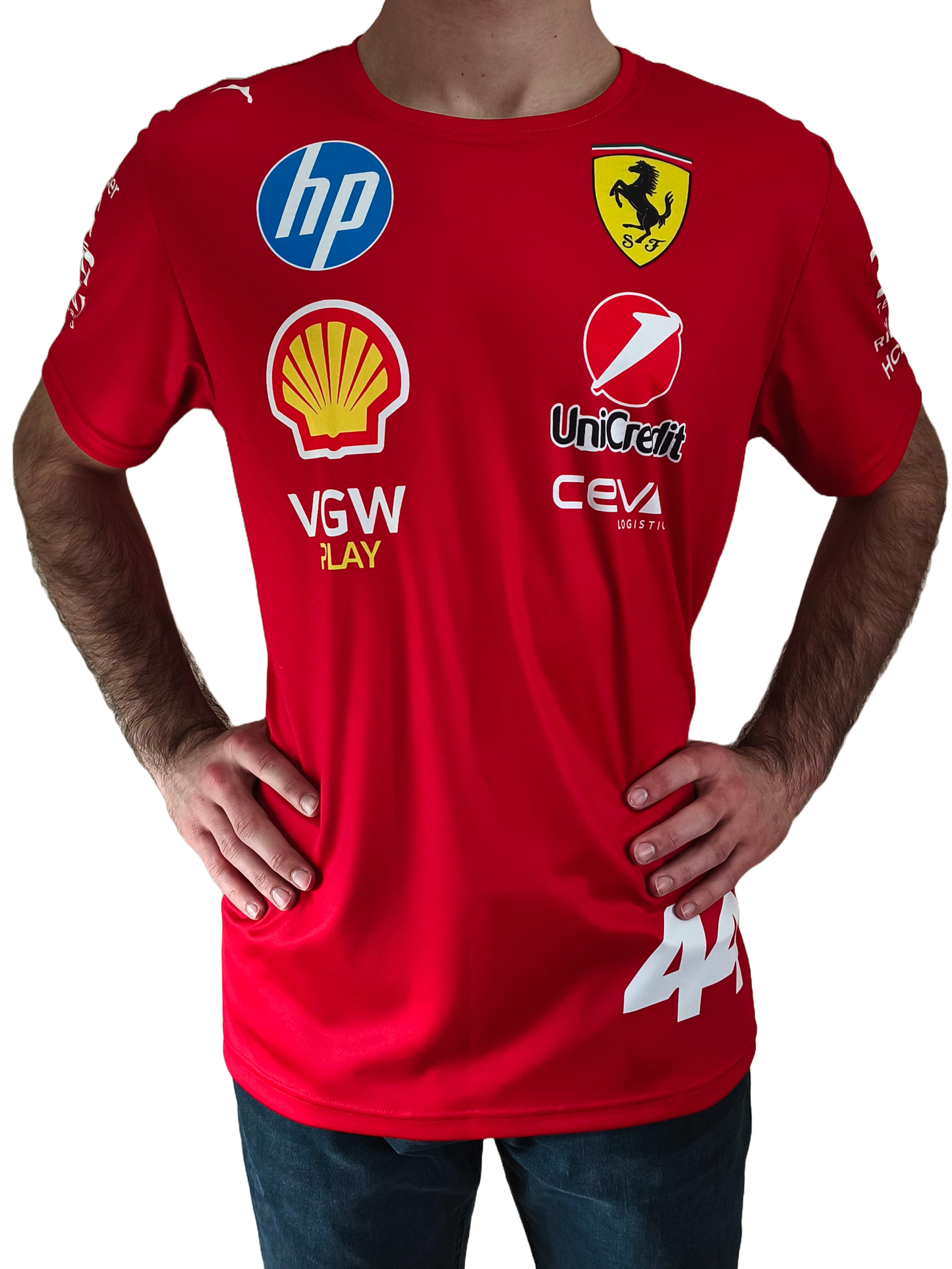 Ferrari obična majica Hamilton 2025