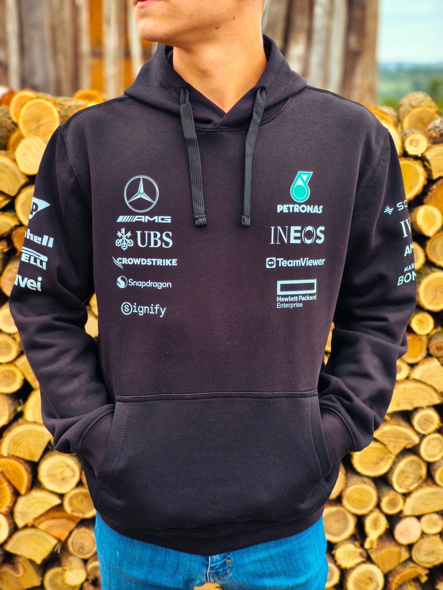 MERCEDES dukserica sa kapuljačom