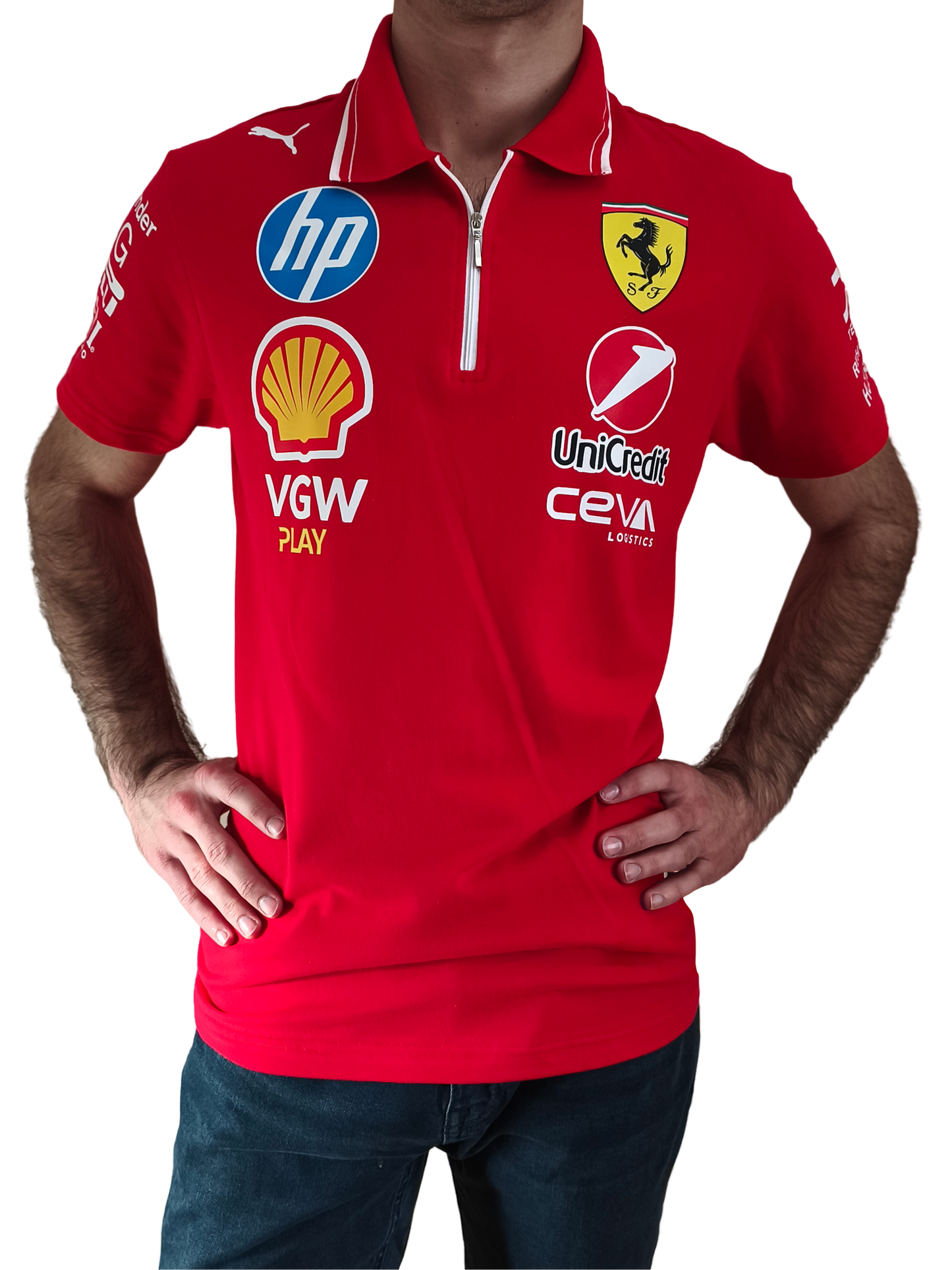 Ferrari polo majica Leclerc 2025