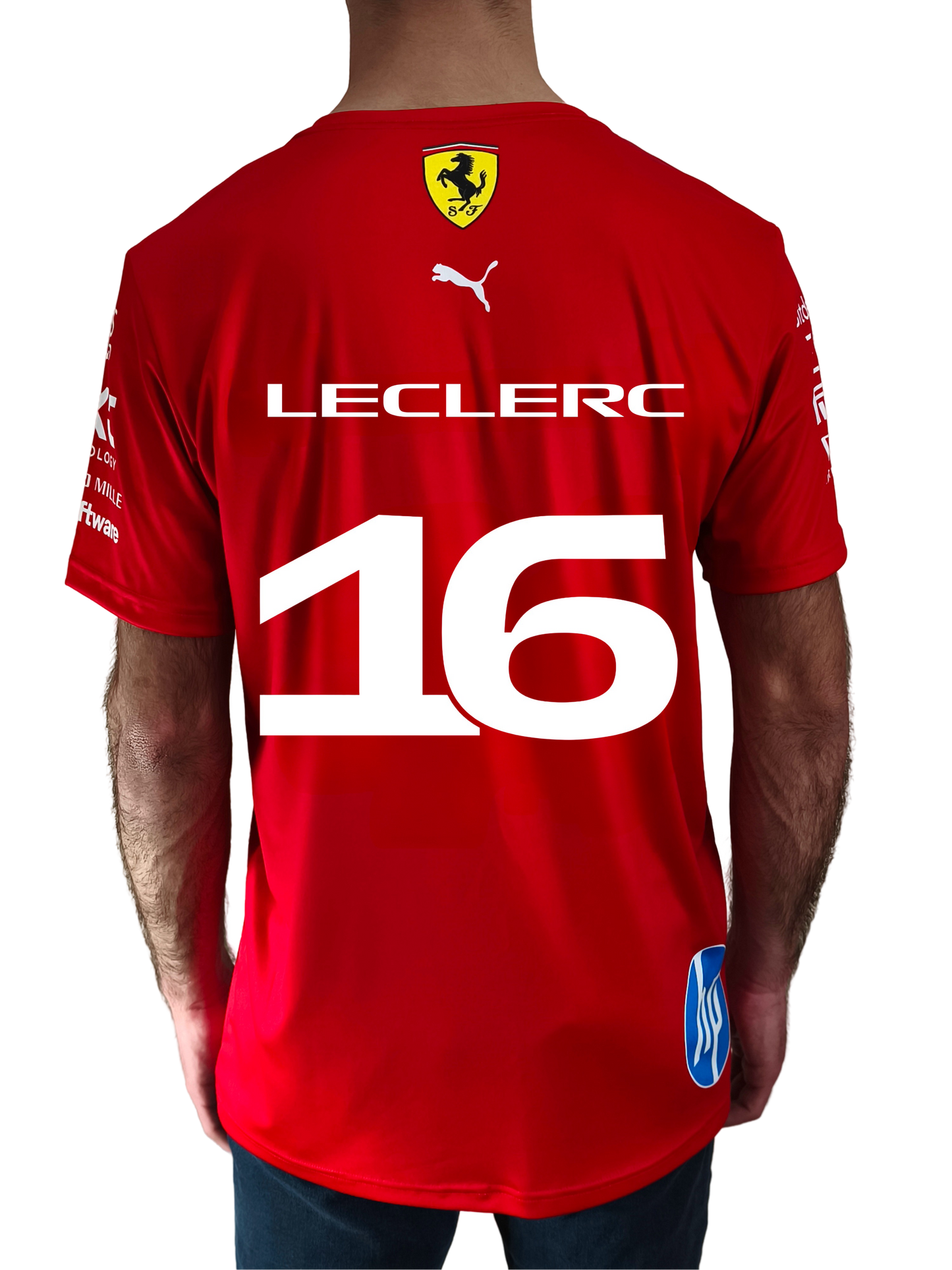 Ferrari obična majica Leclerc 2025