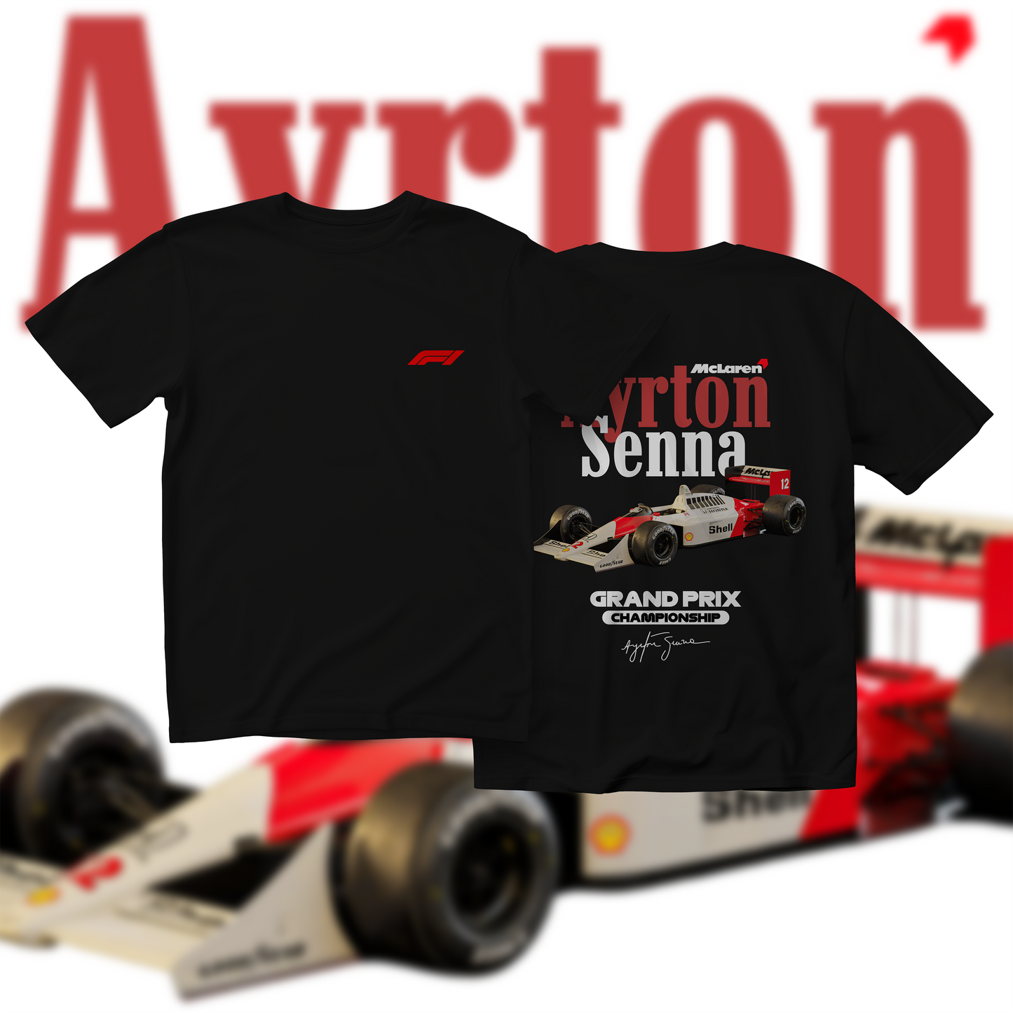 F1 Senna majica