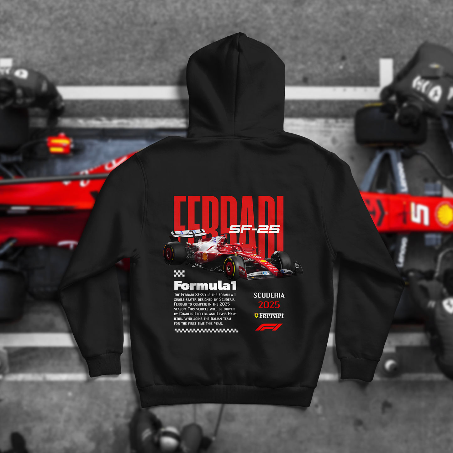 F1 Ferrari duks