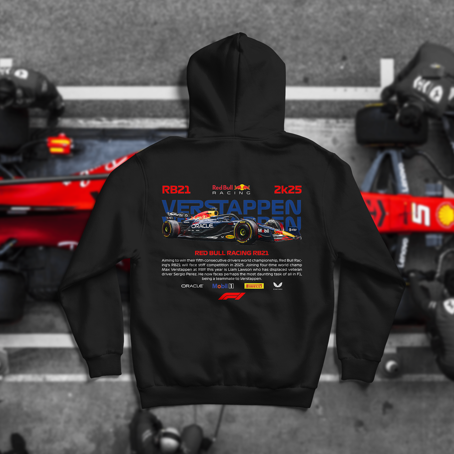 F1 Verstappen duks