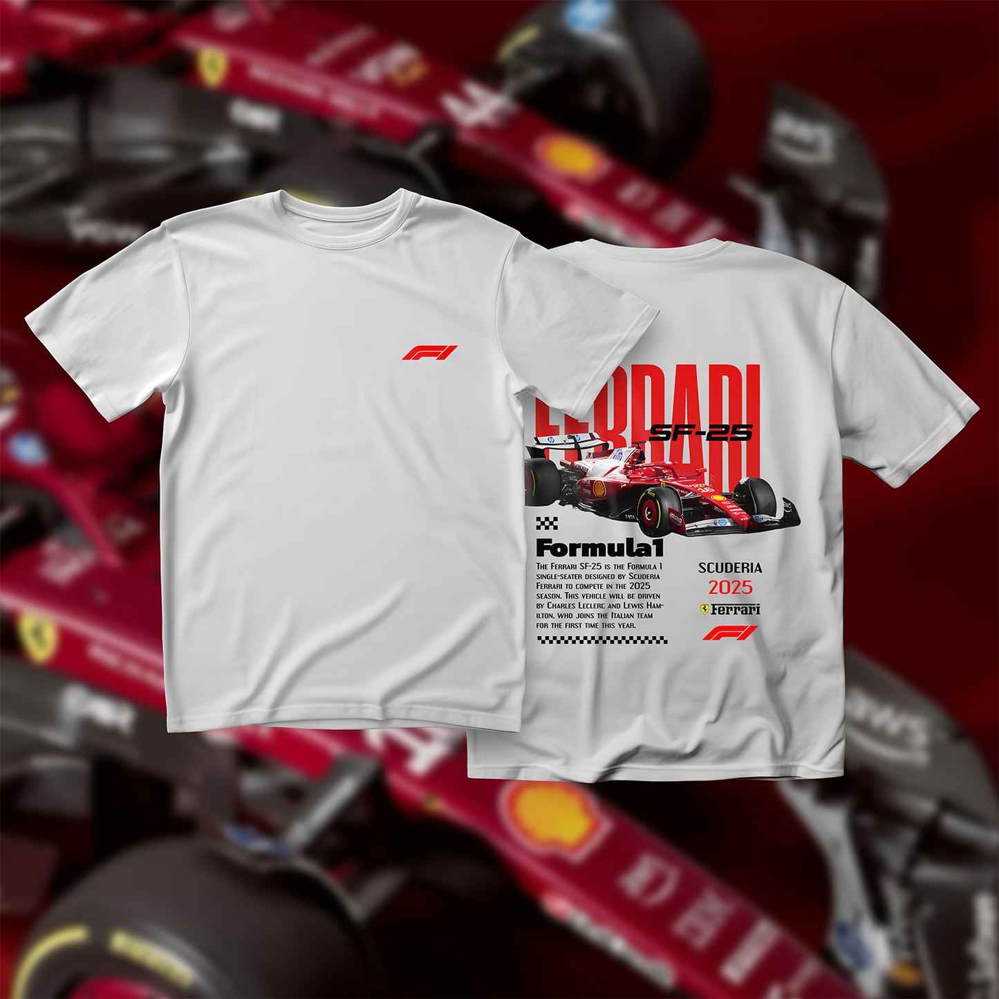 F1 Ferrari majica